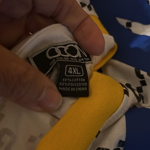 🔥Never worn One Color One Nation T-shirt. Size/4xl white background-multicolor. - Picture 5 of 6